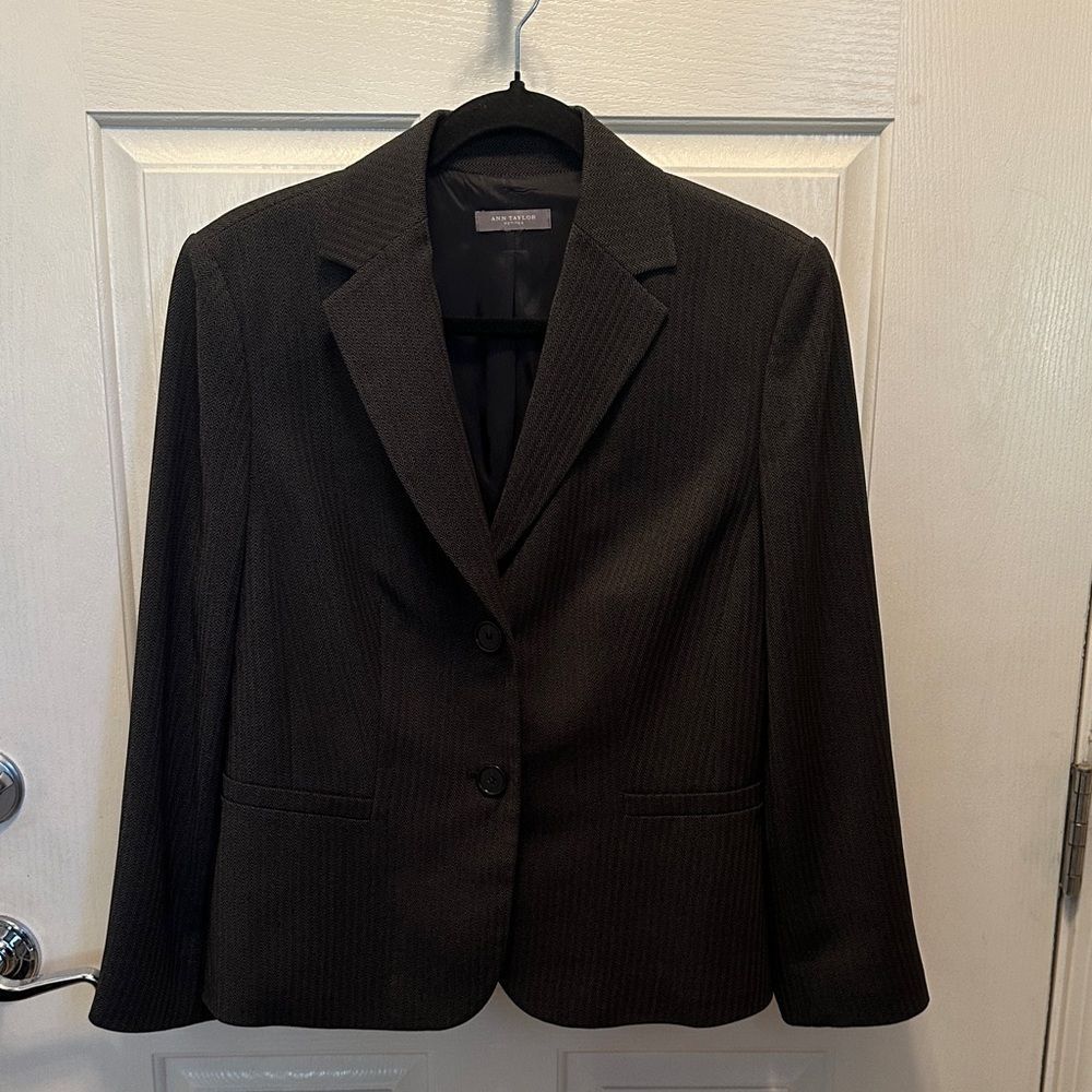 Ann Taylor Charcoal Blazer